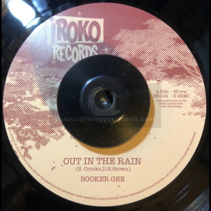 Iroko Records-7"-Out In The Rain / Booker G
