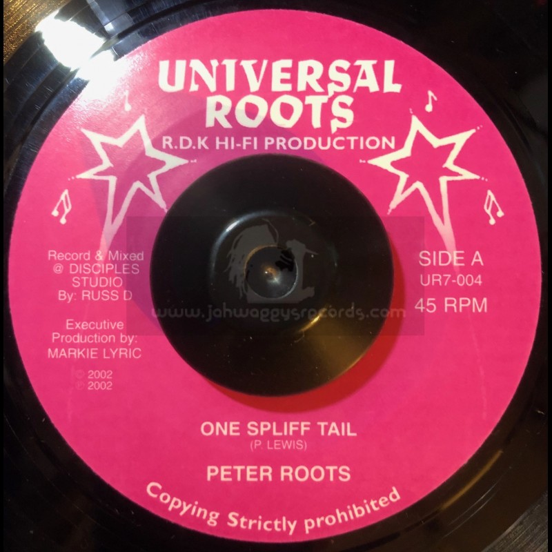 Universal Roots-7"-One Spliff Tail / Peter Roots
