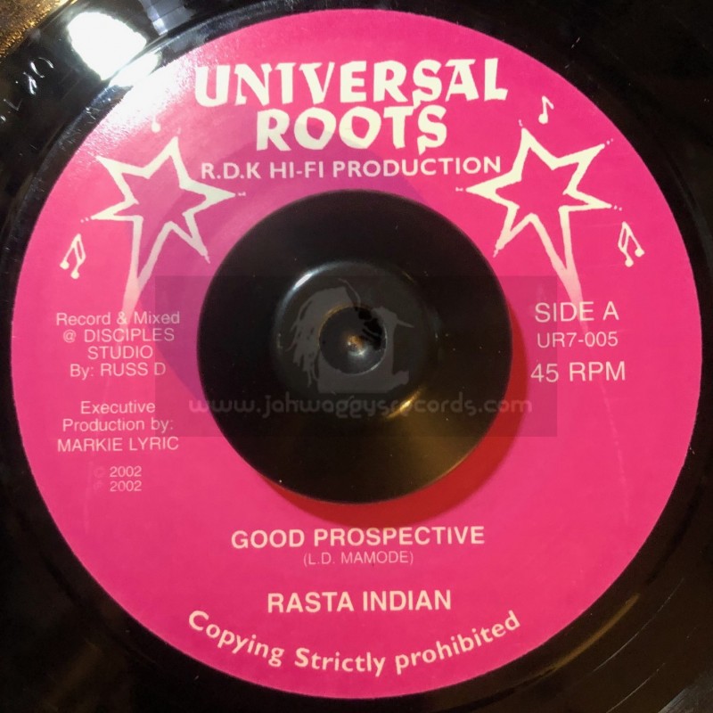 Universal Roots-7"-Good Prospective / Ras Indian