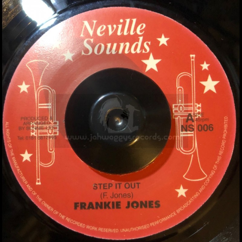 Neville Sounds-7"-Step It Out / Frankie Jones + Rasta Children / Frankie Jones