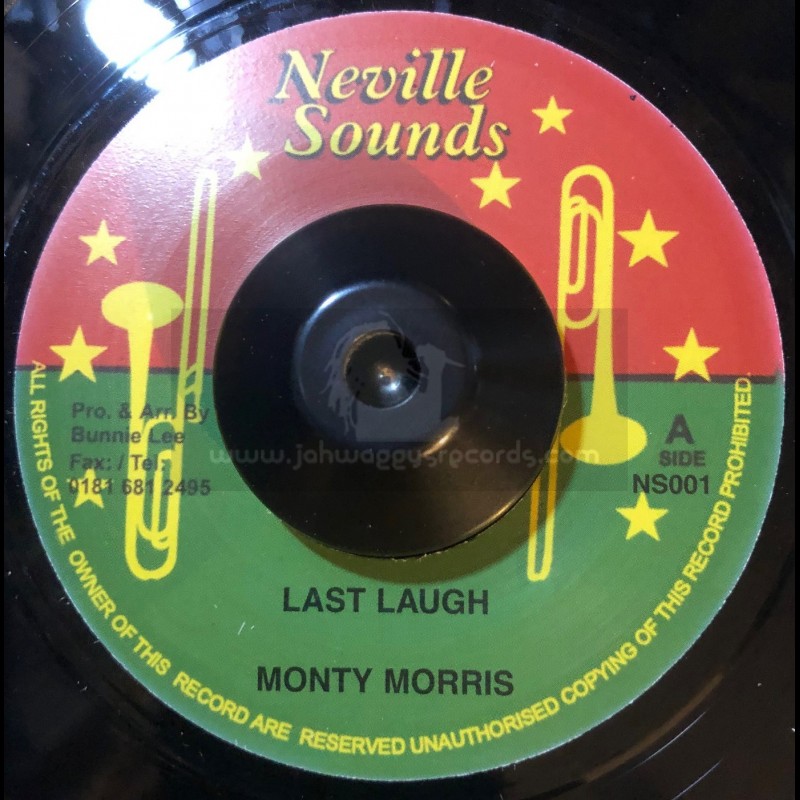 Neville Sounds-7"-Last Laugh / Monty Morris + You Really Got A Hold On Me / Monty Morris 