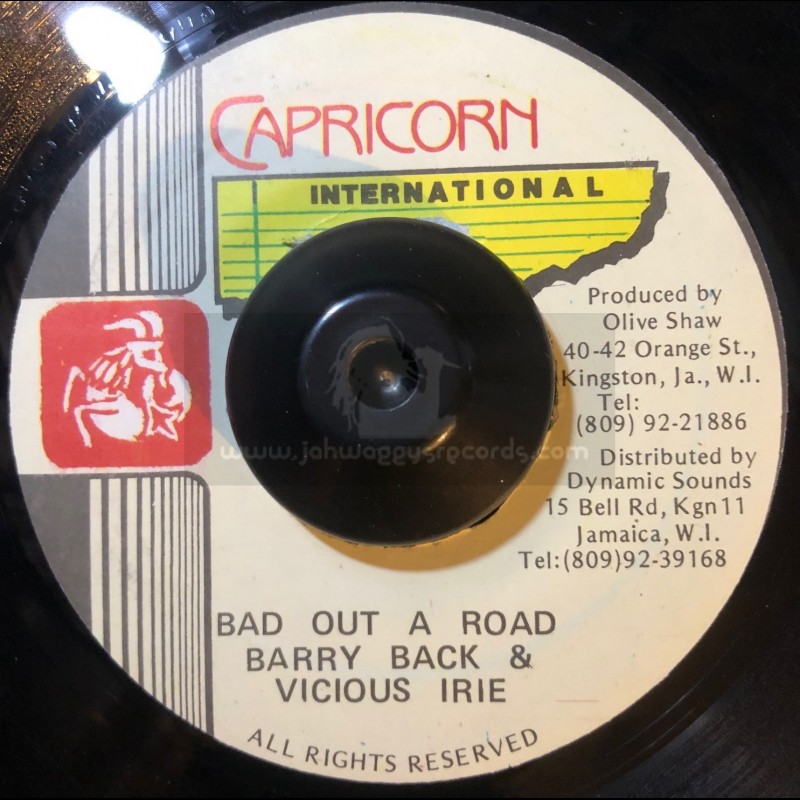 Capricorn International-7"-Bad Out A Road / Barry Back & Vicious Irie