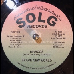 Solg Records-7"-Marcos (Took The Money And Run) / Brave New World