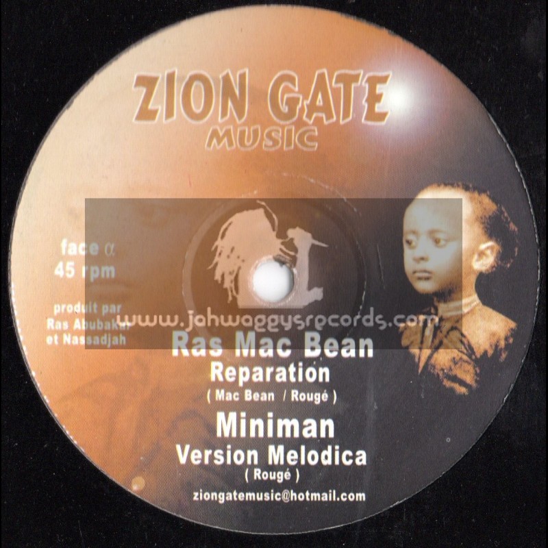 Zion Gate Music-12"-Reparation / Ras Mcbean