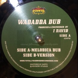 Totally Dubwise Recordings-7"-Wadadda / I-David