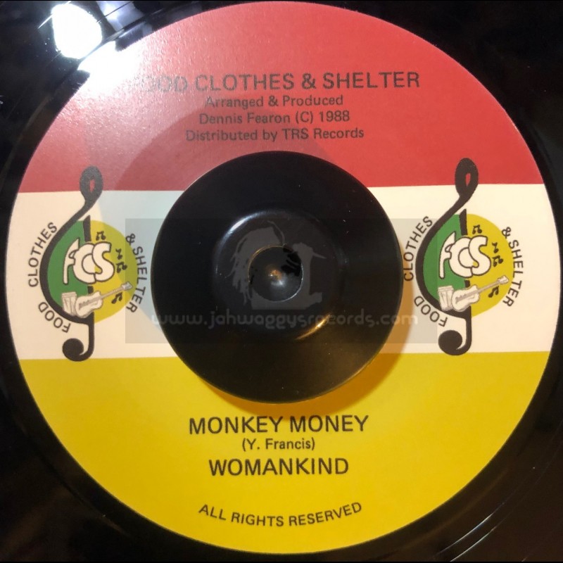 Food Clothes & Shelter-7"-Monkey Money / Woman Kind