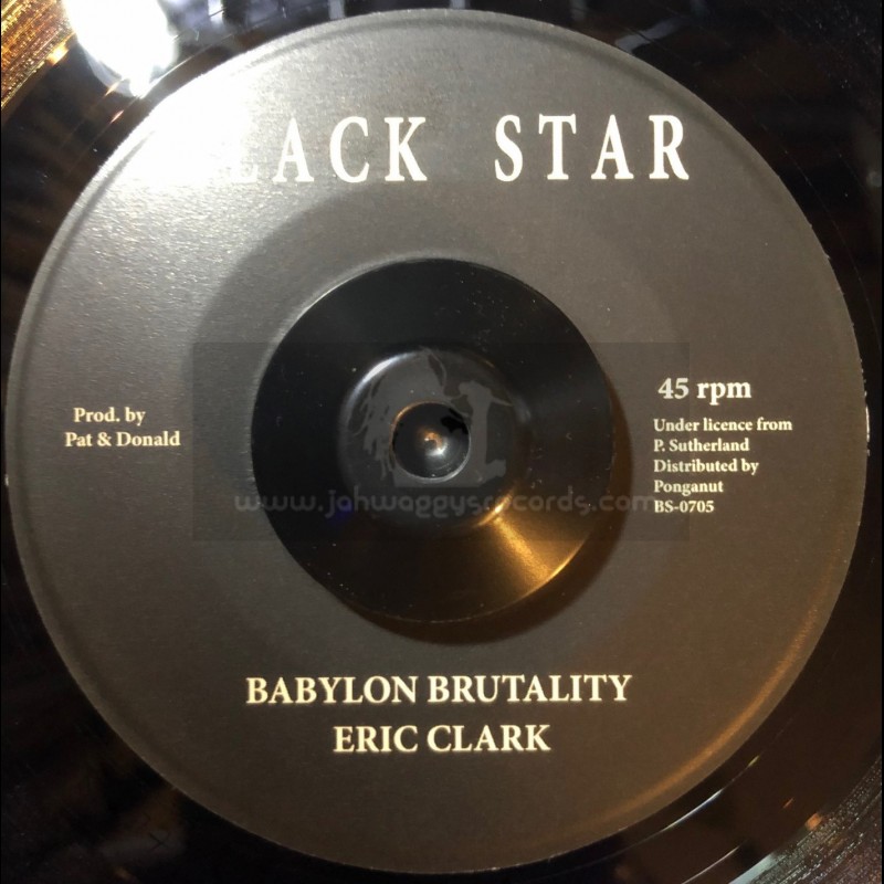 Black Star-7"-Babylon Brutality / Eric Clark 