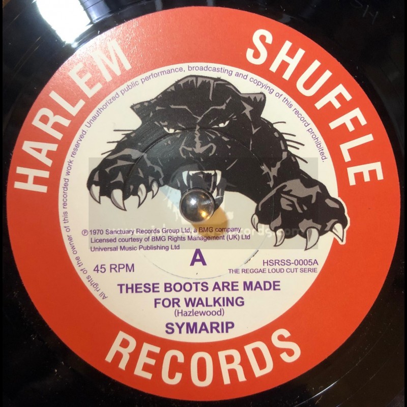 Harlem Shuffle Records-7"-These Boots Are Made For Walking / Symarip + Thats Nice / Symarip
