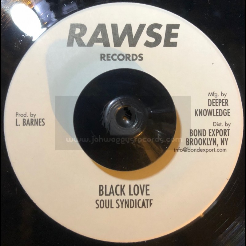 Rawse Records-7"-Black Harmony / Don Carlos & Soul Syndicate
