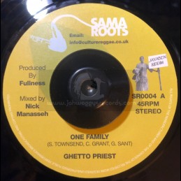 Sama Roots-7"-One Family / Ghetto Priest
