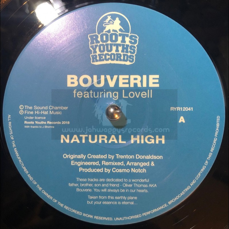 Roots Youths Records-12"-Natural High / Bouverie Feat. Lovell Sound Chamber