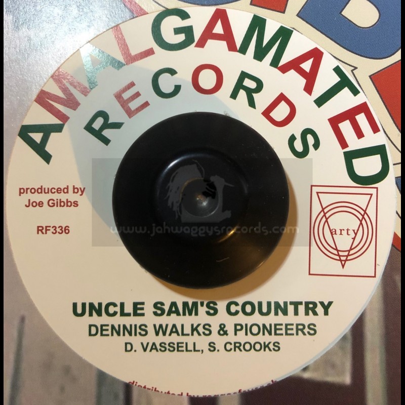 Amalgamated-7"-Uncle Sam's Country / Dennis Walks & Pioneers + The Hippys Are Here / 	Hippy Boys