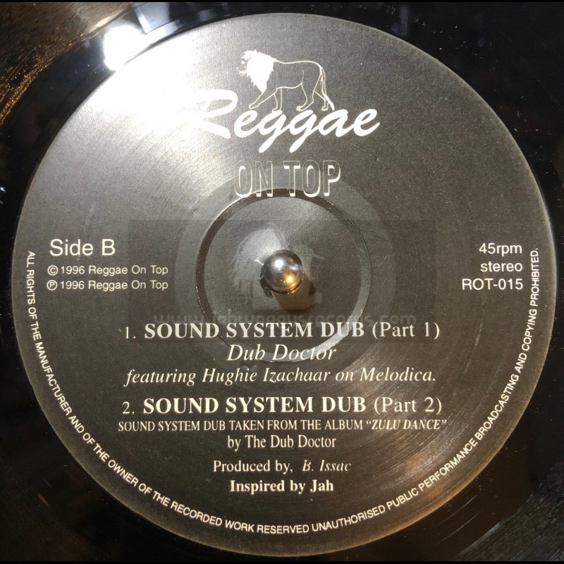 Reggae On Top-12"-Birthday Song / Barry Issac + Sound System Dub / Dub Doctor Feat. Hughie Izachaar