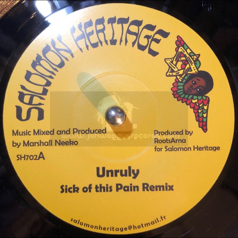 Salomon Heritage-7"-Sick Of This Pain Remix / Unruly 