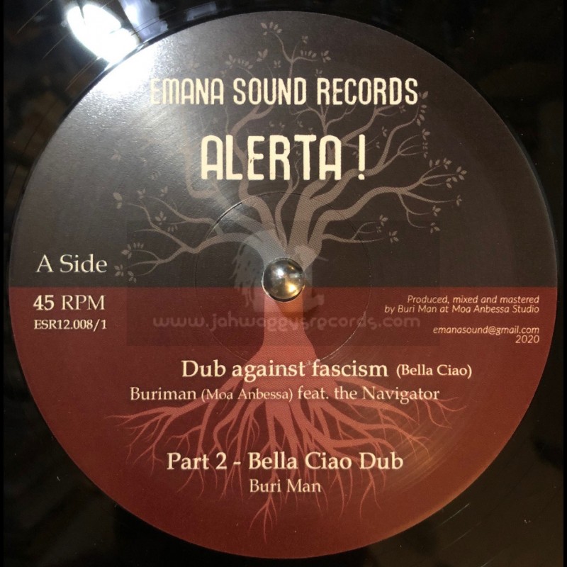Emana Sound Records-12"-Dub Against Fascism / Buriman Feat. The Navigator+Dub Against Homophobia / K-Sänn Feat Daman