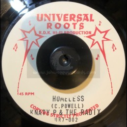 Universal Roots-7"-Homeless / Knaty P + Such Is Life Rmx / Judith