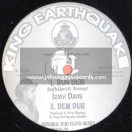 King Eathquake-12"-Bun Dem + Zion Gate / Izayh Davis