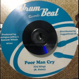 Drum Beat-7"-Poor Man Cry /...