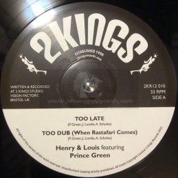 2 Kings Records-12"-Too...