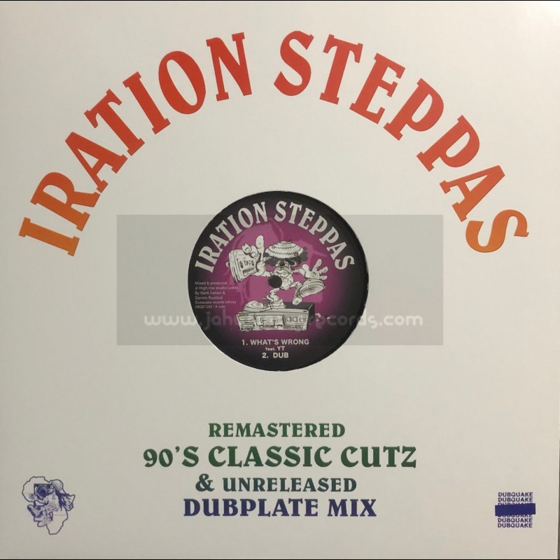 Dubquake Records-12"-What's Wrong / Iration Steppas Feat. YT