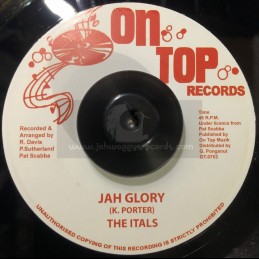 On Top Records-7"-Jah Glory...