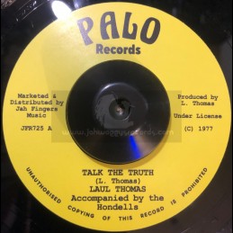 Palo Records-7"-Talk The...