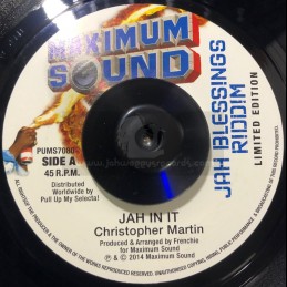 Maximum Sound-7"-Jah In It...