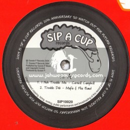Sip A Cup Records-10"-I Nah Trouble Me/Cornell Campbell + Skanking On The Rivrbank/Gussie P Meets Riverbank