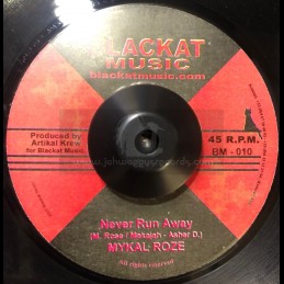 Blackat Music-7"-Never Run...