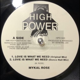 High Power Music-12"-Love...