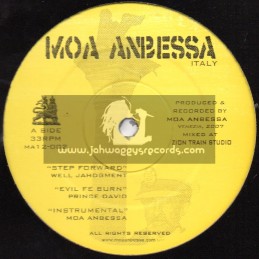 Moa Anbessa-12"-FEATURING - PRINCE DAVID - DAN-I - SISTER 40 & WELL JAHDGMENT (ZION TRAIN)