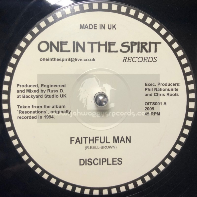 One In The Spirit Records-12"-Faithful Man / Disciples