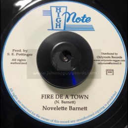 High Note-7"-Fire De A Town...