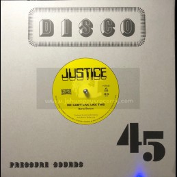 Justice-10"-We Can't Live...