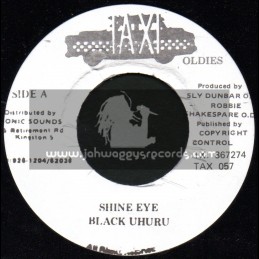 Taxi-7"-Shine Eye + Plastic Smile / Black Uhuru