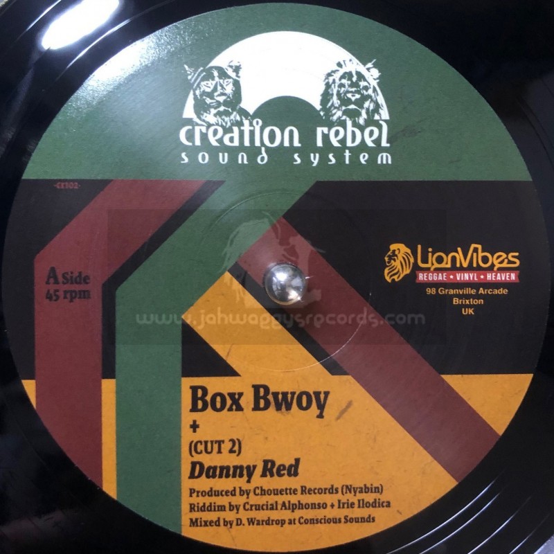 Creation Rebel-10"-Box Bwoy / Danny Red + Dubplate Mix / Aba Ariginal