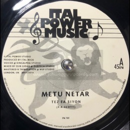 Ital Power Music-7"-Metu...