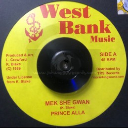 West Bank Music-7"-Mek She...