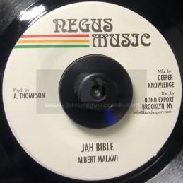Negus Music-7"-Jah Bible /...