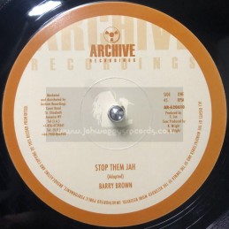 Archive Recordings-10"-Stop...