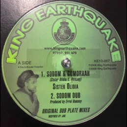 KING EARTHQUAKE-10"-SODOM &...