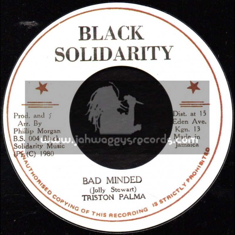 Black Solidarity-7"-Bad Minded / Triston Palma