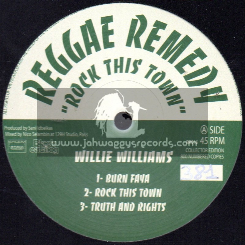 Reggae Remedy-12"-EP-Rock This Town / Willie Williams