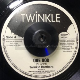 Twinkle Music-7"-One God /...