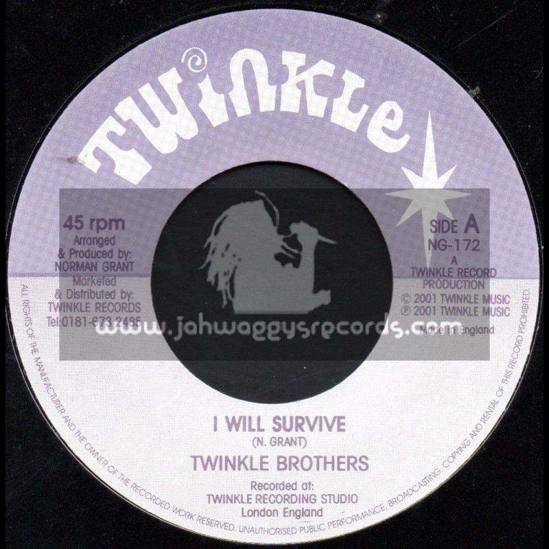 Twinkle Brothers-7"-I Will Survive / Twinkle Brothers