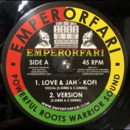 Emperorfari-10"-Love & Jah...