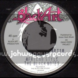 Black Art-7"-African Style / The Black Notes