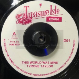 Treasure Isle-7"-This World...