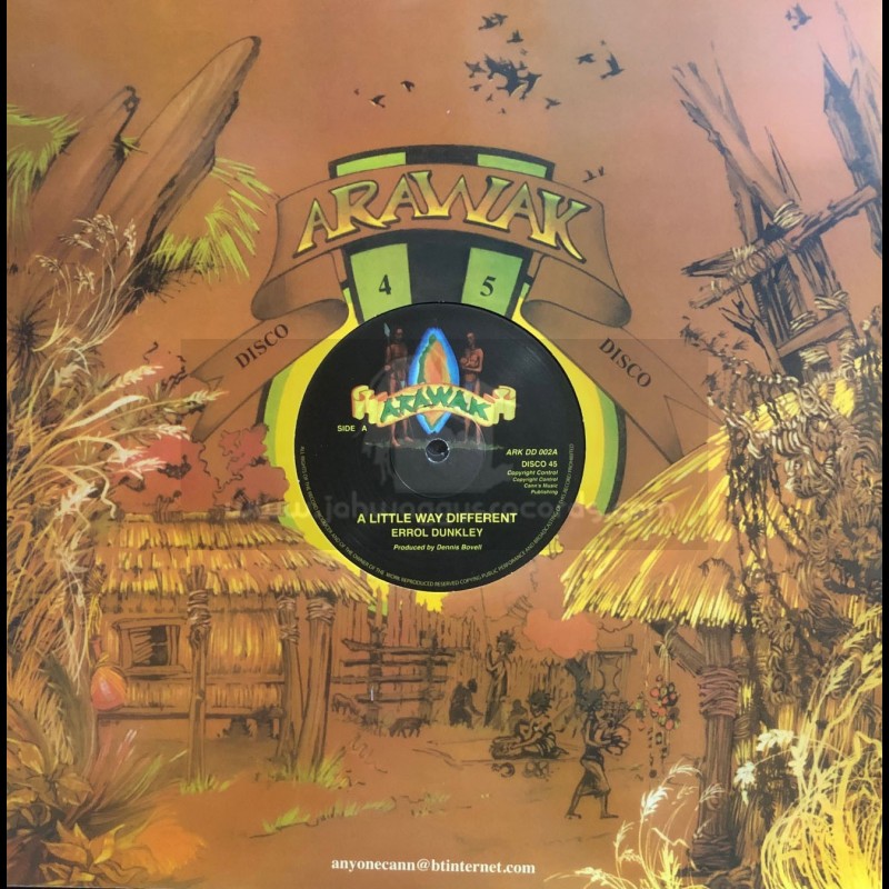 Arawak-12"-A Little Way Different / Errol Dunkley + Positive Vibration / Pebbles