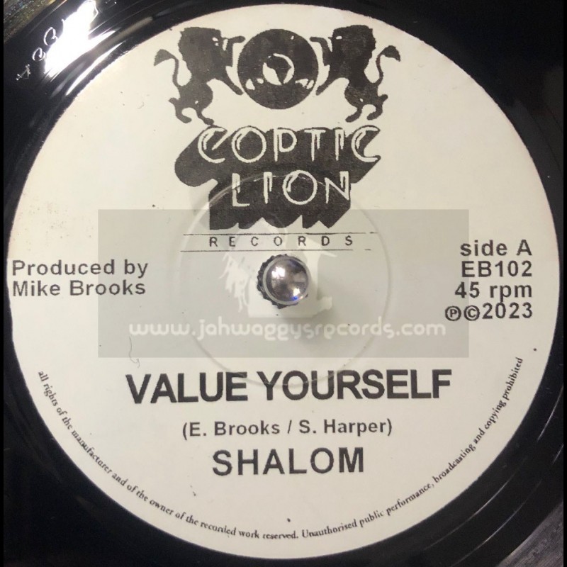 Coptic Lion-7"-Shalom / Mike Brooks